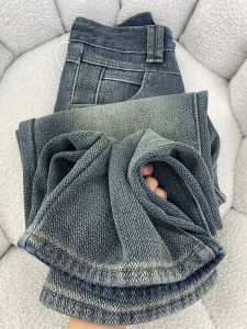Slim Fit High Waist Straight Leg Flare Jeans for Plus Size