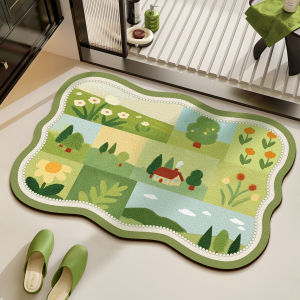 Bath Non-slip Water Absorbent Diatomite Floor Mat