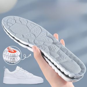 LINGMIAO | Mens Shock Absorption Comfortable Thick Insoles for Running