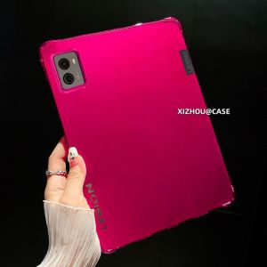 Four-Corner Airbag Lenovo Saver Y700 Second-Generation Tablet Shell Transparent Silicone Small New Padpro All-Inclusive Protection M10 Rose Red St-Pro K10pro Heat Dissipation 8.8-Inch Black M8 Game plus Soft Cover