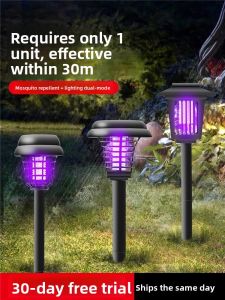 MONLEYTA | Solar Powered Mosquito Repellent Lamp Outdoor Garden Courtyard Bug Killer 2025 New Model Anti-Mosquito Repellent Light