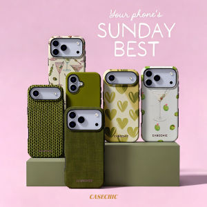 Potdemiel | Olive Green Fabric Case for Samsung Galaxy S26 S25 S24 S23 Ultra Drop Resistant Glossy Dual-Layer Cover CaseChic