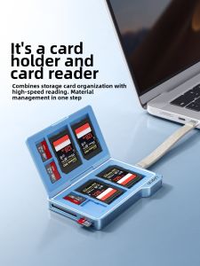 Ulanzi | High Speed 4.0 Multi-function SD/TF Card Reader Storage Box