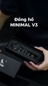 Đồng hồ Nam Minimal ODIN V3 - phong cách tối giản - Máy Nhật SK PC20 - chống nước 3ATM - Bảo hành 12 tháng