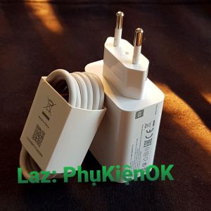 Bộ sạc nhanh 33W điện thoại POCO F3 F2 Pro M4 Pro M5s M6 X5 X3 NFC X3 Pro... cáp Type-C 3A