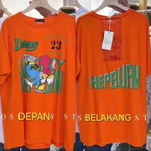 ECLAIRE 043 Tshirt Kaos Oversize Kasual Korea Modis Mode Kasual Woody Woodpecker Import iisb