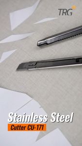 TRG Stainless Steel Cutter 60 Degree CU-171 - Pemotong Kertas Cuter Besi 60 Derajat TRG