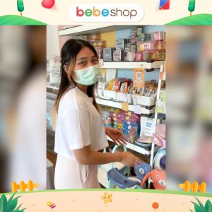Bebeshop ขนมเด็ก Bebekim Step 1 [ รสผักโขม ] การผลิตจากข้าวพองออร์แกนิคแท้ 100% ละลายง่าย ขนมเด็ก อาหารเสริมเด็ก ไม่ปรุงแต่งและไม่มีน้ำตาล