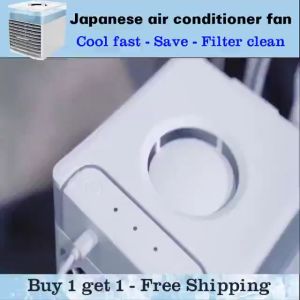 JAPAN AIR COOLER COOLING FAN Nexfan Air cooler original Portable mini air conditioner Usb rechargeable fan 512-RANDOM