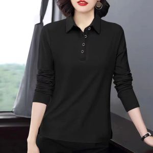 QIAOXIZI | Slimming Loose Fit Long Sleeve T-shirt for Women