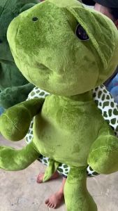 ตุ๊กตาเต่าแซมมี่ 1.1 เมตร 3สี เขียวอ่อน เขียวเข้ม ชมพู ปัญหาผลิต ส่งให้ได้ ไม่จกตา ใช้เวลา เตาที่ถูกต้อง