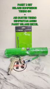 Paket Tekiro 2in1: Selang Recoil & Air Duster Gun Tekiro