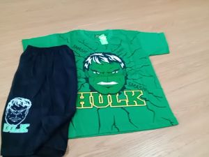 Setelan Kaos Anak Laki Laki Lengan Pendek Kaos dan Celana Jumbo Bergambar Karakter kartun Lucu Super Herro Batman Spidermen Umur Usia 9 10 11 Tahun-KIDZTUBS1824013124
