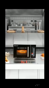 30L Capacity Commercial Countertop Microwave Oven Inverter Type Heavy Duty