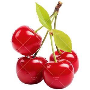 Cherry Fruit Fridge Magnet Decal Waterproof Self Adhesive Four Door Double Door Refrigerator Decorative Art Wall Sticker