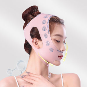 Biblio【Ready in Stock】 Lifting Firming Mask Lift Up Reduce Double Chin Wrinkle V Face 3D Breathable Belt