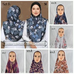 [ Zee Style ] MC Printed shawl Chiffon inner hermes | Hijab | Tudung bawal | Tudung shawl hitam | Ironless shawl special raya 2023
