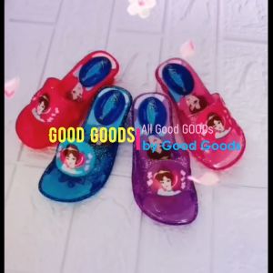 รองเท้าส้นสูงเด็ก รองเท้าเจ้าหญิง มีไฟ ส้นแก้ว ++PR121