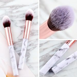 Marble Soft Fluffy Loose Powder Brush Highlight Brush Blush Brush Makeup Brush