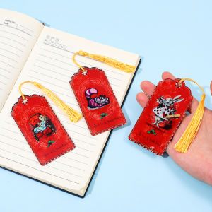 Vintage style acrylic tassel bookmark suitable for reading books notebooks newspapers and fantasy enthusiasts.