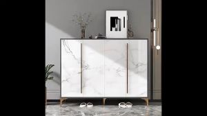 ตู้เก็บรองเท้า ตู้รองเท้า ชั้นวางรองเท้า shoe cabinet ขนาด 90/120/140cm จัดเก็บได้เยอะ ท็อปกว้างวางของได้ ขนาดใหญ่ ราคาถูกสุด แข็งแรง มีคู่มือ