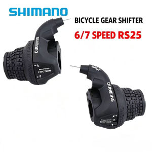 Shimano Tourney SL RS25 Revoshift Grip Bike Twist Shifter Lever 3*6s 3*7s 18S 21s Bicycle Comb with Grips RS35 as RS31 RS36