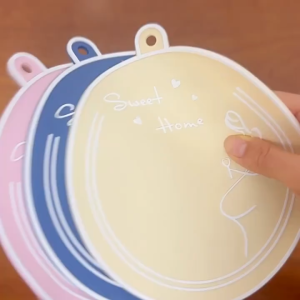 แผ่นรองหม้อและแก้ว ซิลิโคน ที่รองหม้อร้อน กันลื่น กันรอย ที่รองแก้ว ทนต่ออุณหภูมิสูง สำหรับโต๊ะอาหาร