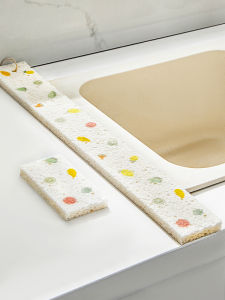 Thấm Hút Nước Bồn Rửa Chén Thảm Bắn Chống Phòng Tắm Chắn Nước Dải Miếng Lót Không Trượt Dễ Dàng Vệ Sinh Cho Nhà Bếp Phòng Tắm Sử Dụng