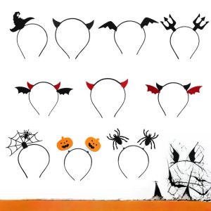 Halloween Headdress Photo Female Makeup Dress up Little Devil Hair Accessories Adult Hairpin Headband Party Cute Jewelry