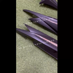 COVER SET LC135 MATT BLACK CHROME SILVER BLACK