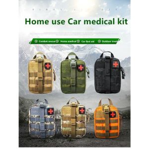 Military EDC Tactical Bag Waist Belt Emergency Tools Pack Outdoor Medical First Aid Kit Camping Survival Hunting Pouch
