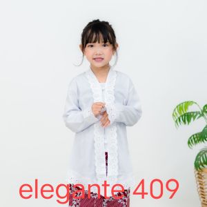 Atasan Baju Kebaya Encim Anak SD Full Renda