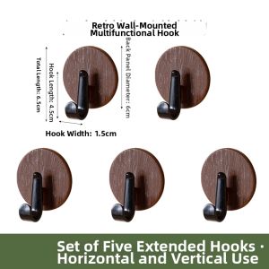 WEIMEIYUAN | Strong Adhesive No-Drill Hook for Hotels