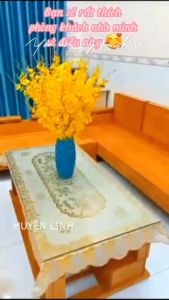 Khăn trải bàn phòng khách khăn trải bàn rộng 90cm dài 150cm khăn trải bàn nhựa PVC khăn trải bàn chống thấm