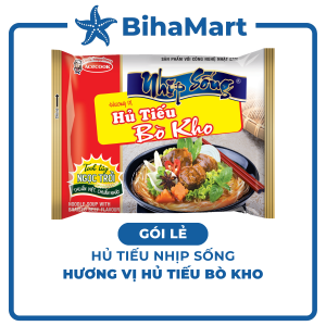 [GÓI LẺ] - ACECOOK - Hủ tiếu Nhịp Sống Bò kho Hủ tiếu Bò kho Nhịp Sống Hủ tiếu gói Nhịp Sống Acecook (70g/gói)