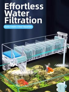 DABINGYANG | Wall Mounted Multi-Function Filter Low Water Operation Surface Skimming Oxygenation Internal Circulation External Drip
