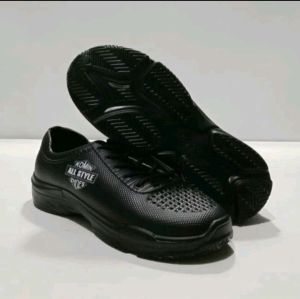 Sepatu komin all style hitam 39-44 / sepatu PVC laki-laki hitam /sepatu kerja pria/sepatu karet pria
