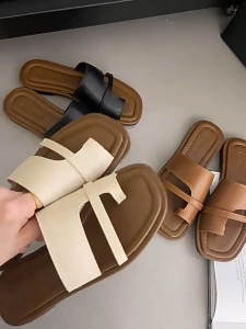 Dép xăng đan hở mũi Dép kiểu nữ xỏ ngón đi chơi đi biển_MINA