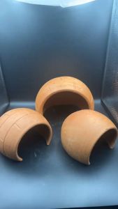 เครื่องดินเผา อุโมงดินเผา สำหรับสัตว์เลี้ยง ขนาดเล็ก 4-8 นิ้ว