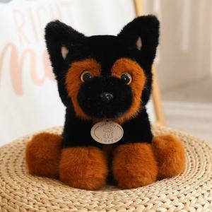 22cm Simulation New Small Milk Dog Doll Stuffed Plush Toy Cartoon Anime Cute Pillow Childrens Birthday Gift Fun Doll