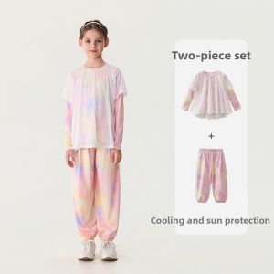 Marc&Janie | Cooling Sun Protection Fake Two-Piece Long Sleeve Sport T-Shirt