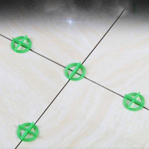 100Pcs T Cross Alat Perata Nat Keramik 1.5Mm 2Mm 3Mm Reuseable Tile Nat Spacer