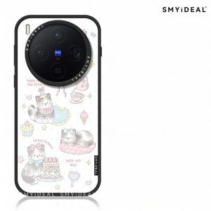 Smyideal | Magnetic Phone Case Sweet Cat Design for Vivo X300