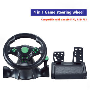 Data Frog | DATA FROG Game Steering Wheel For PS3 Racing Pad 180 Degree Computer USB Car PC Vibration Joysticks For PS2/PS3/Xbox 360/Switch