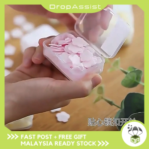 DROPASSIST 1769 TrTravel Disposable Paper Soap Mini Hand Wash Sabun Tangan Kertas Portable Anti Virus Melancong