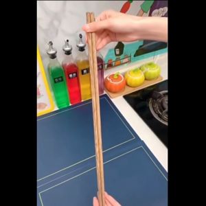 42cm EXTRA Long 1 pair Hard Wood Chopstick Solid Wooden Hot Pot Use Frying Cooking 加长火锅筷子耐高温筷子鸡翅木