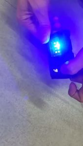 Lampu Led Kecil Serbaguna Mini Flashlight Portable Mini LED Flashlight Multifunctional 180° Rotation Dual Led Flashlight