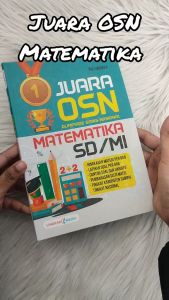 Buku Ulangan OSN Olimpiade Sains Nasional Matematika SD/MI Edisi Terbaru Penerbit Lingkar Media
