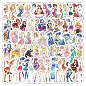 60-Piece Idol Event Cartoon Stickers Decorative Luggage Phone Case Helmet Decals for Business Supplies Stationery Cultural Goods