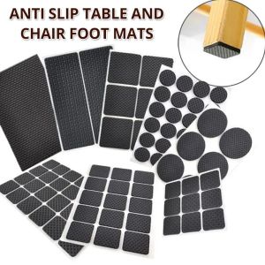 36/48pcs Chair Foot Pad Furniture Leg Feet Protector Pad Anti-Skid Scratch DIY Resistant Furniture Feet Floor Protector Pads